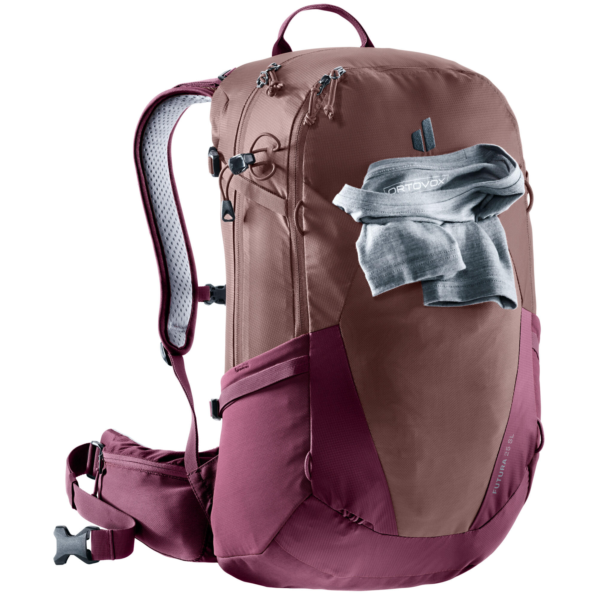 Sac à dos randonnée Deuter Futura 25 SL 25 L, Aircomfort, armature acier recyclé 7/7