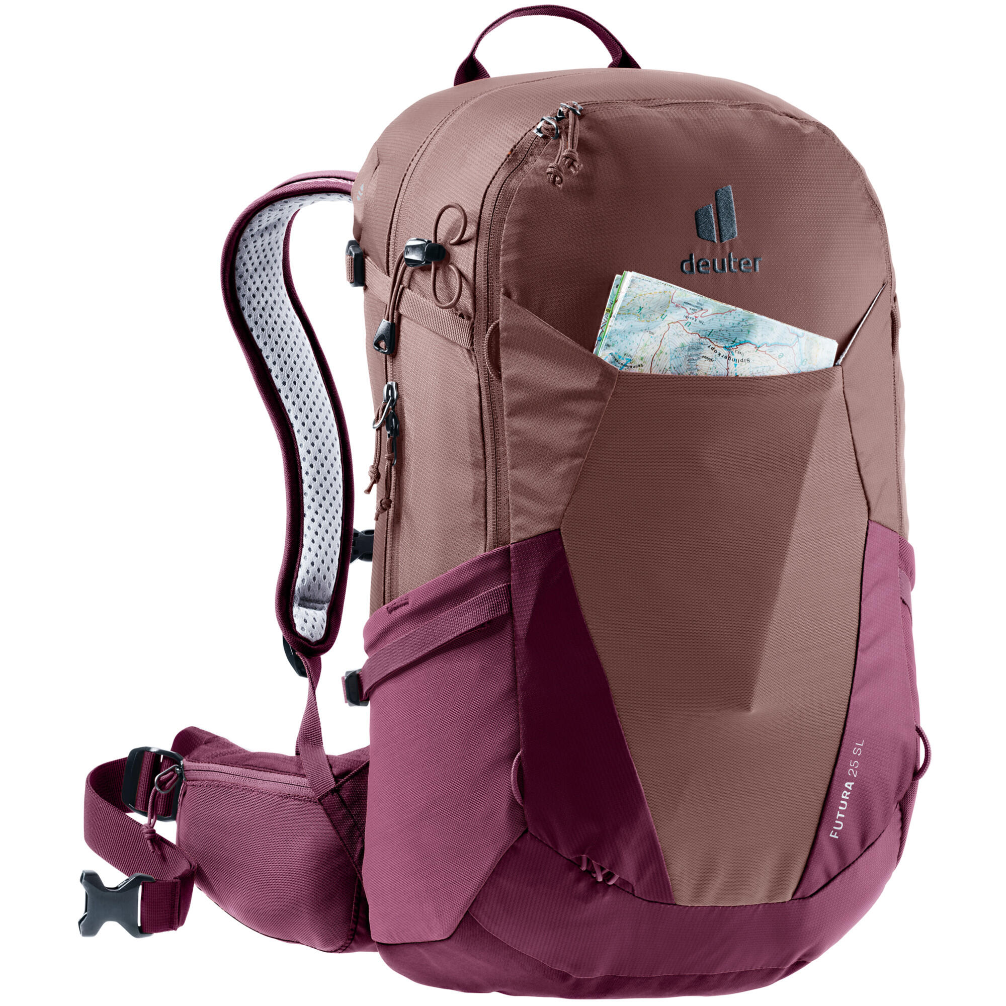Sac à dos randonnée Deuter Futura 25 SL 25 L, Aircomfort, armature acier recyclé 4/7