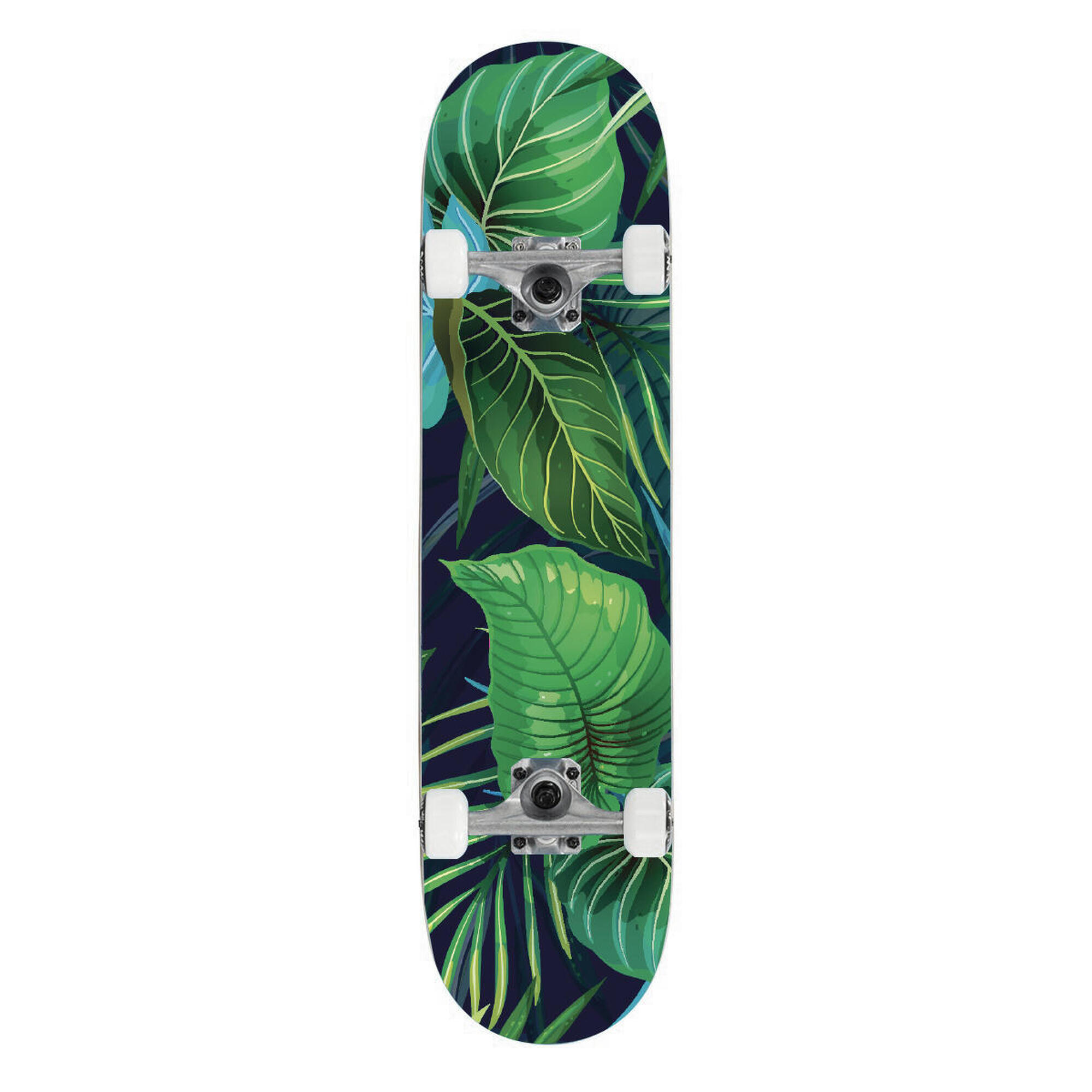 Caskou - Skate Caskou Tropic Green - Skateboard Complet - Vert - 7.75" - Decathlon