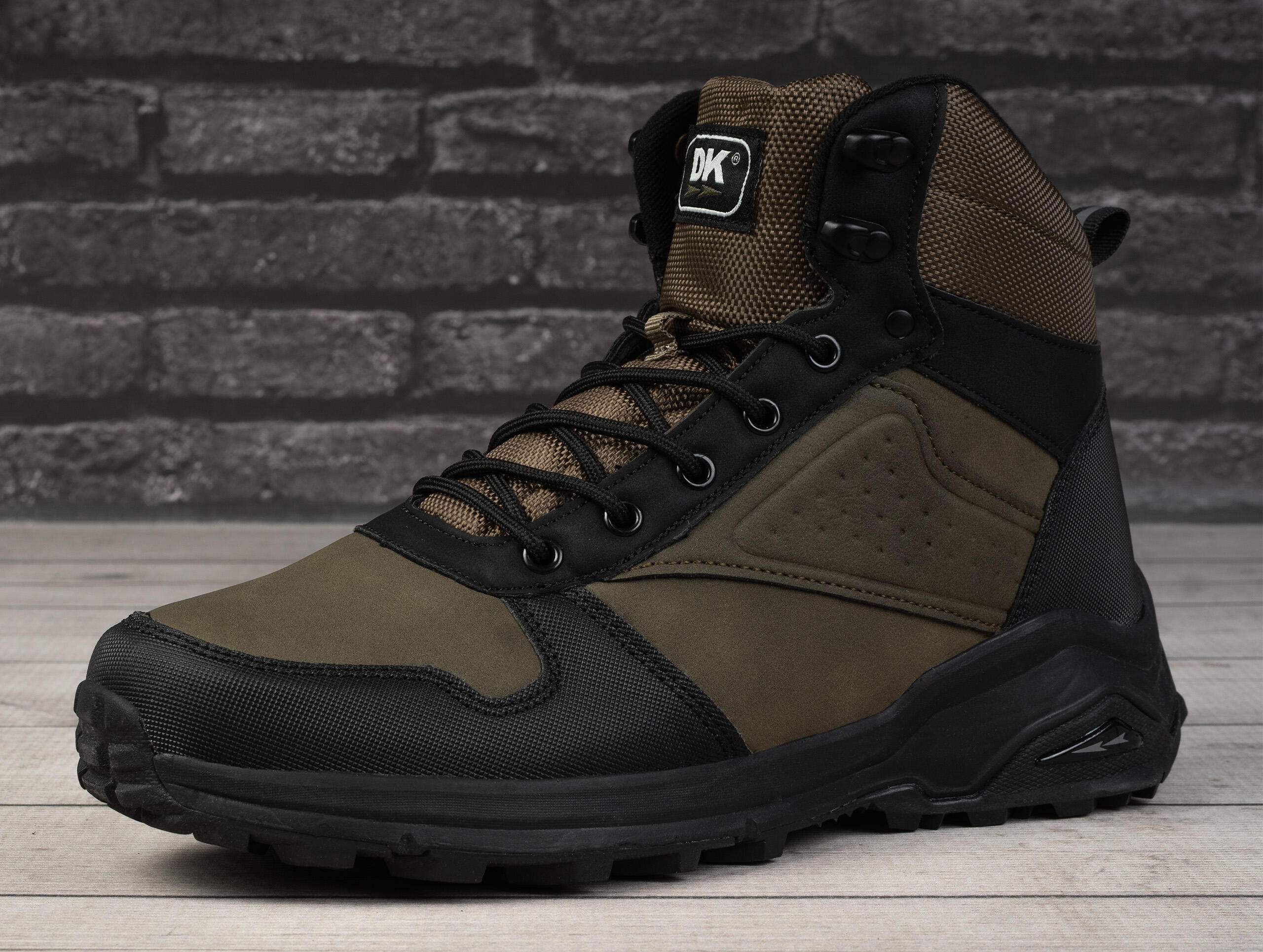 Buty męskie trekkingowe zimowe DK GHOST VB17157 KHAKI 3/6
