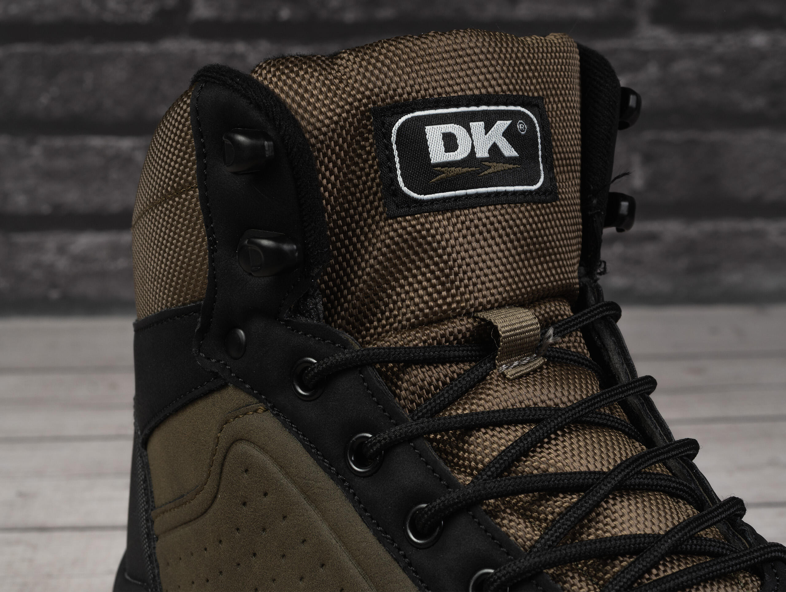 Buty męskie trekkingowe zimowe DK GHOST VB17157 KHAKI 6/6