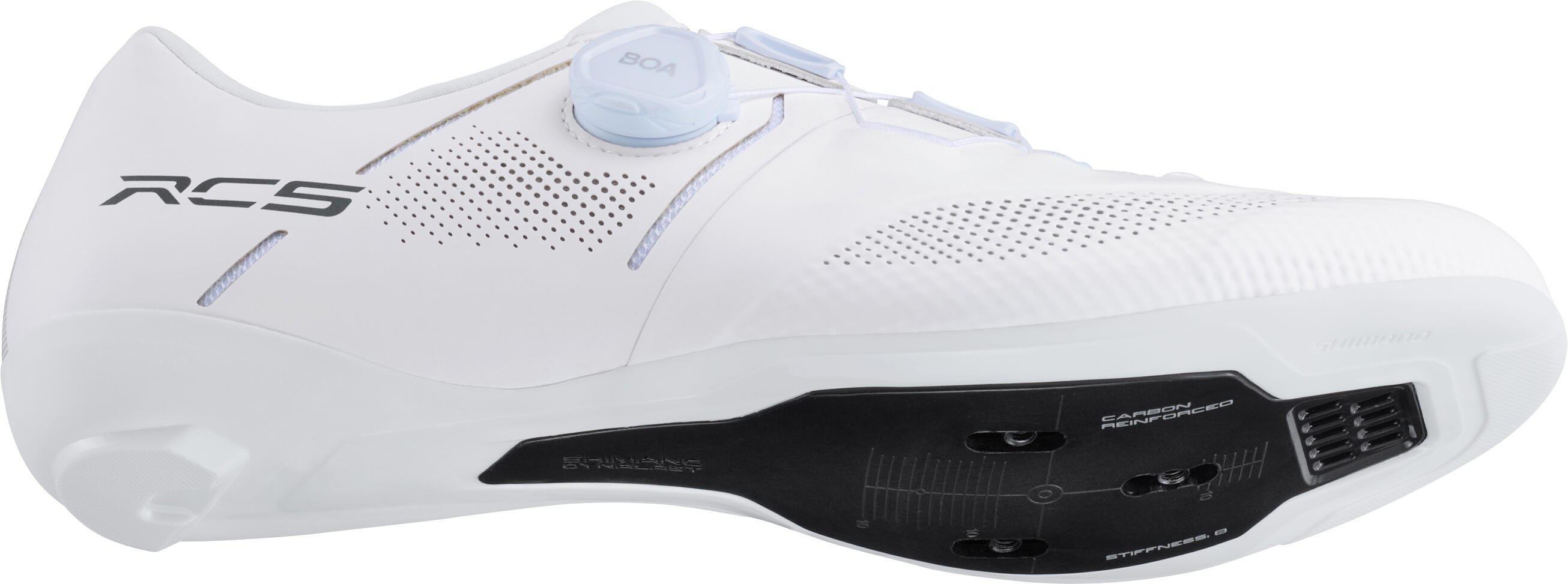 Chaussures de cyclisme sur route RC503 Wide, blanches 2/6