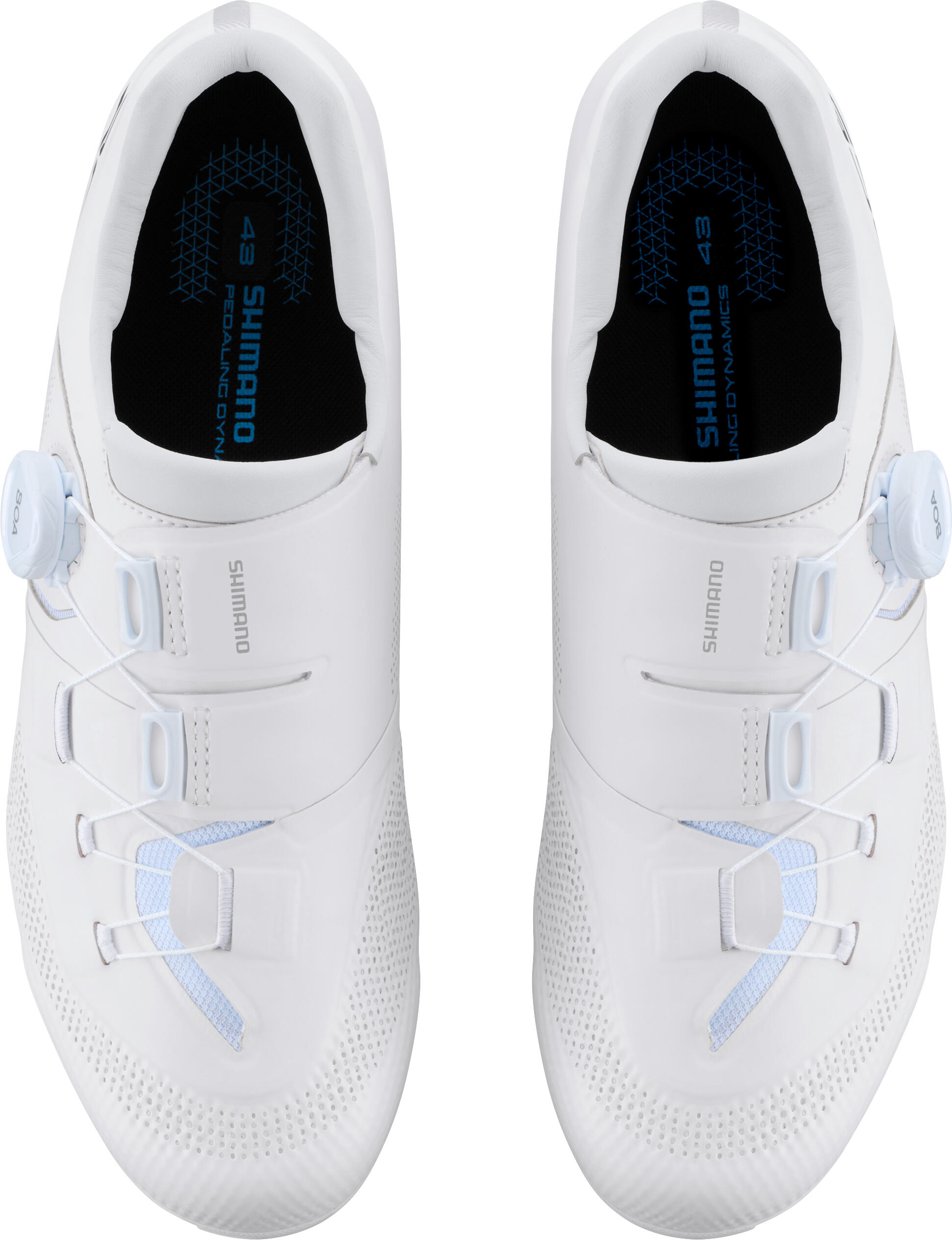 Chaussures de cyclisme sur route RC503 Wide, blanches 5/6