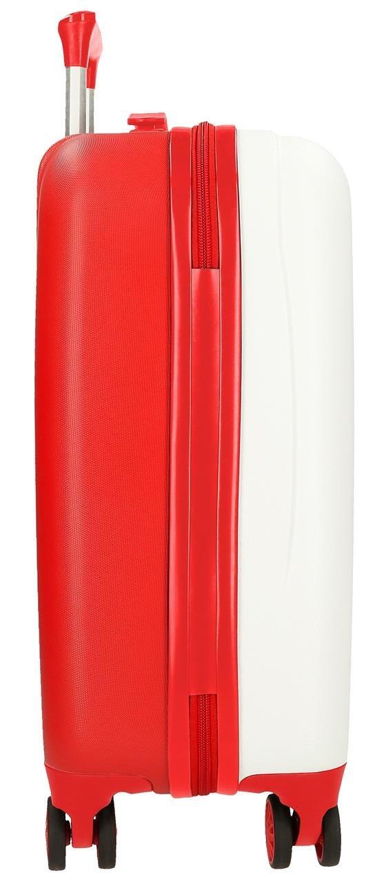 Maleta de cabina Disney Mickey Red ABS con capacidad de 33L Blanco 2/4