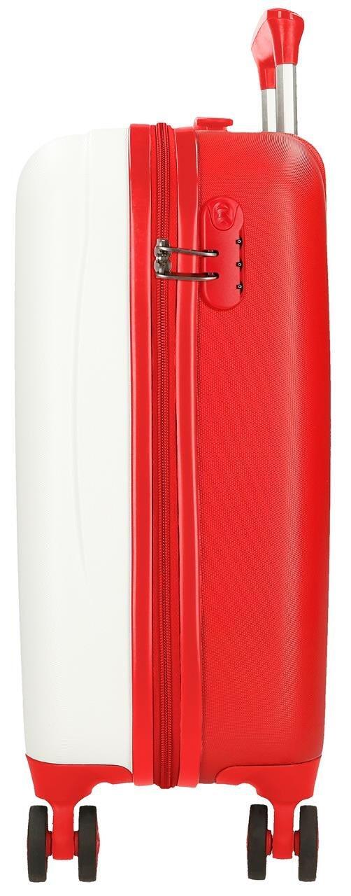 Maleta de cabina Disney Mickey Red ABS con capacidad de 33L Blanco 4/4