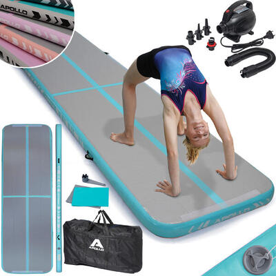 Air mat pro luchtmat – airtrack voor gymnastiek, yoga & training, 3–4 m