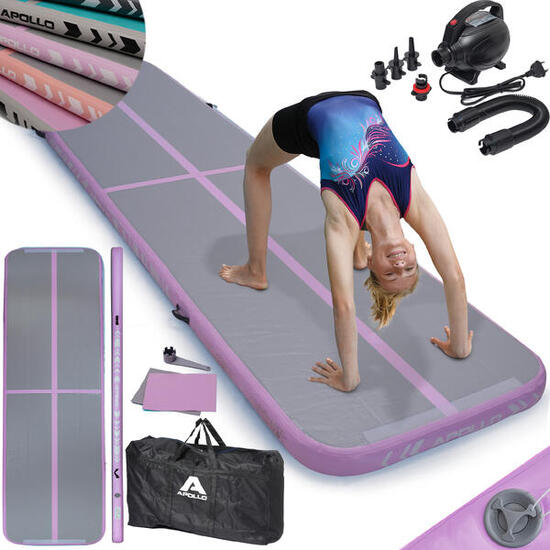 Tapis gonflable Air Mat Pro – Airtrack pour gymnastique et yoga 3–4 m