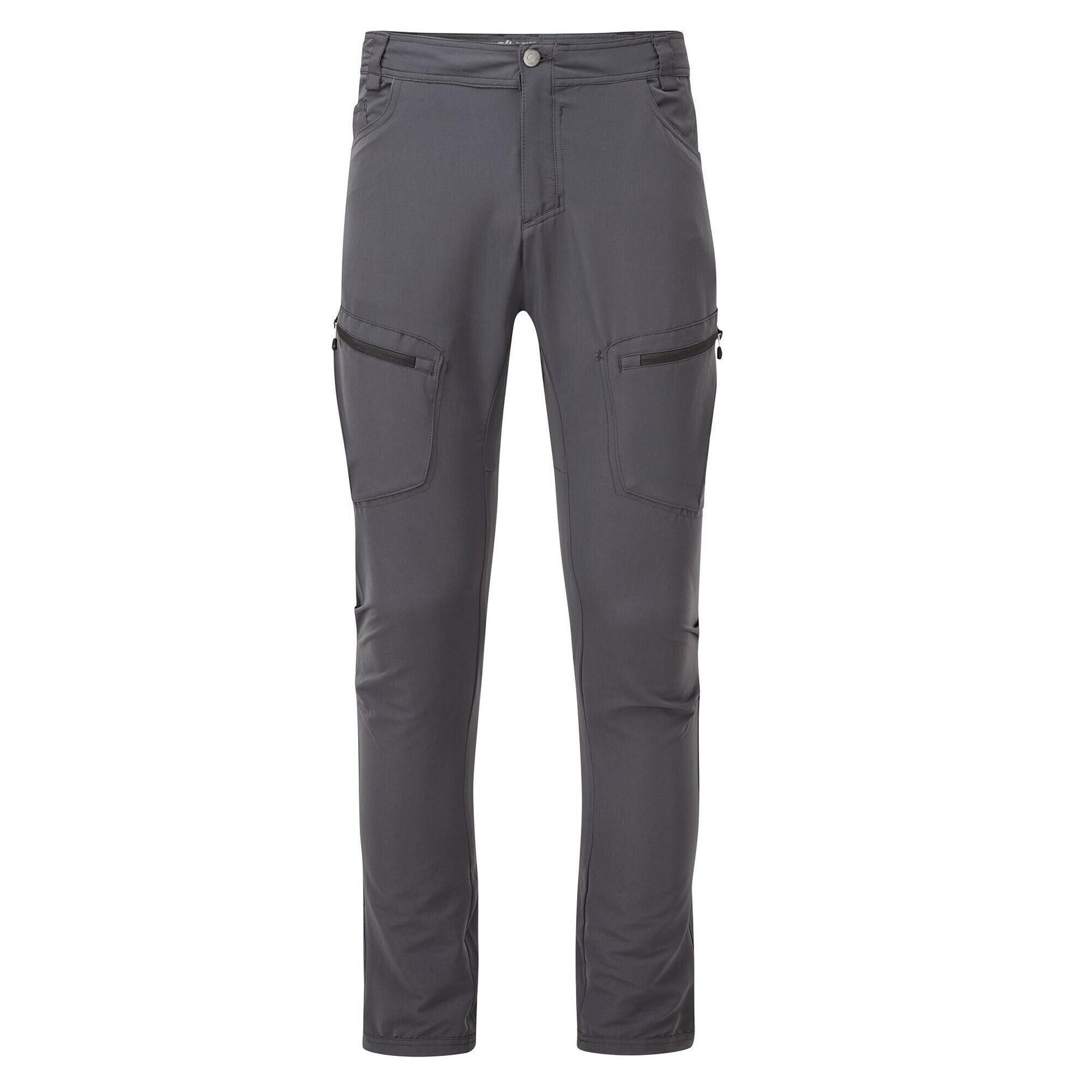 DARE 2B Mens Tuned In II Multi Pocket Walking Trousers (Ebony Grey)