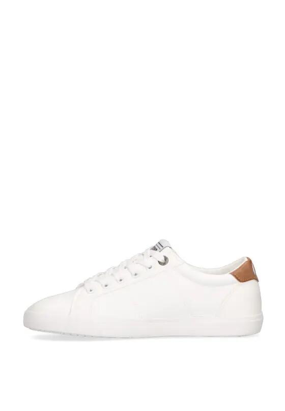 Deportivas Casual Hombre Suela Plana - Modelo 84732 Blanco 3/6