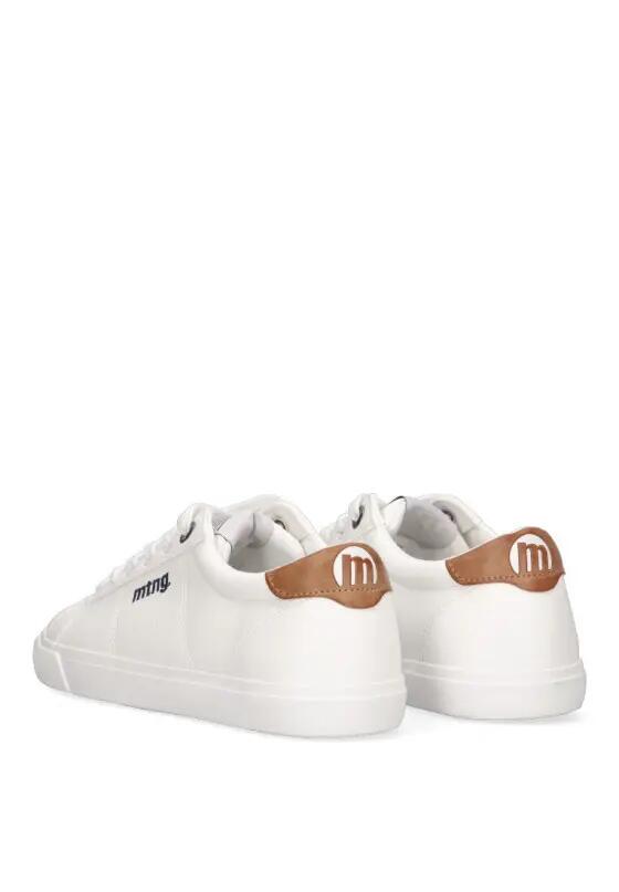 Deportivas Casual Hombre Suela Plana - Modelo 84732 Blanco 4/6
