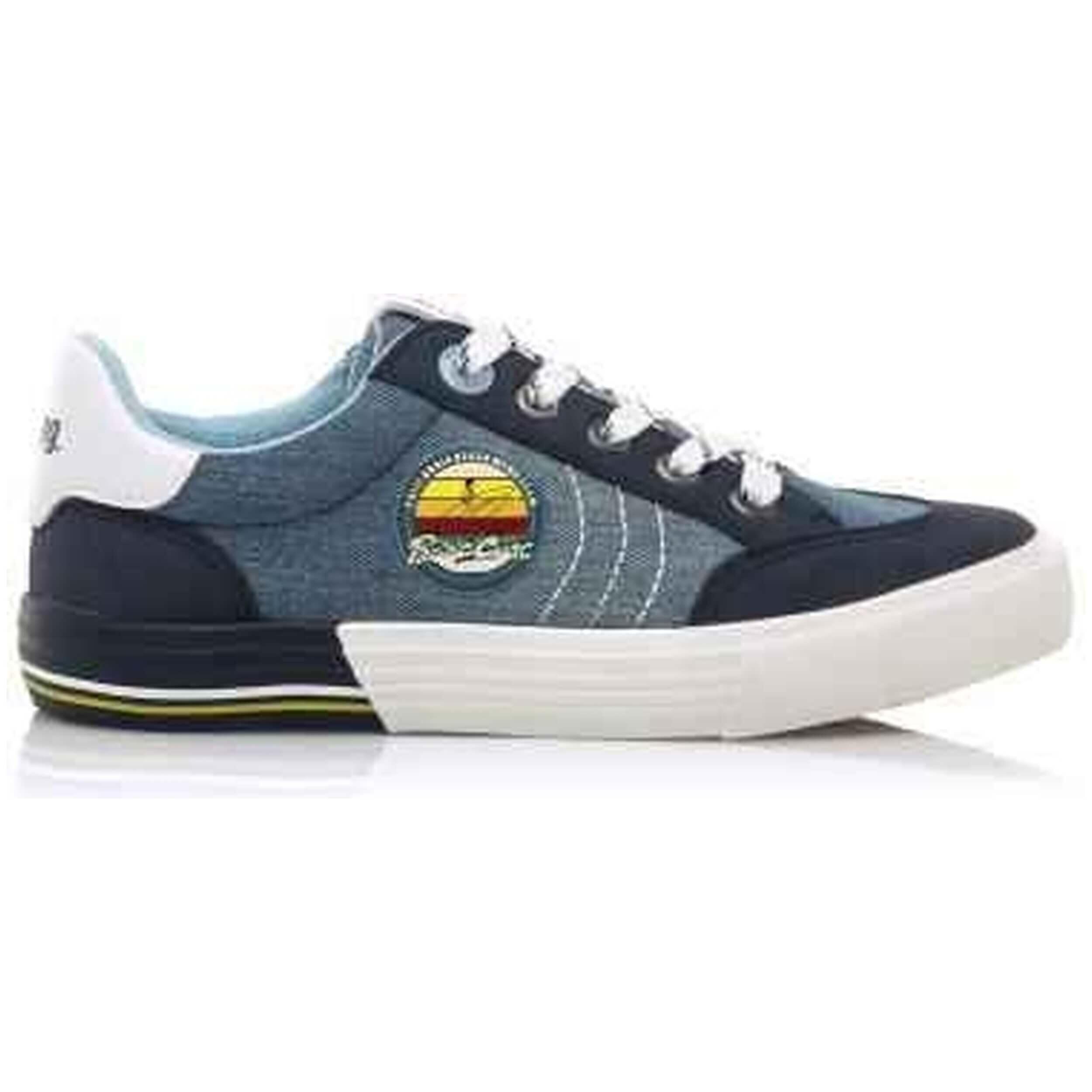 Mtng - Baskets Mustang Modèle 10225-264868 Pour Enfants - Chaussures De Sport - Bleu - Decathlon
