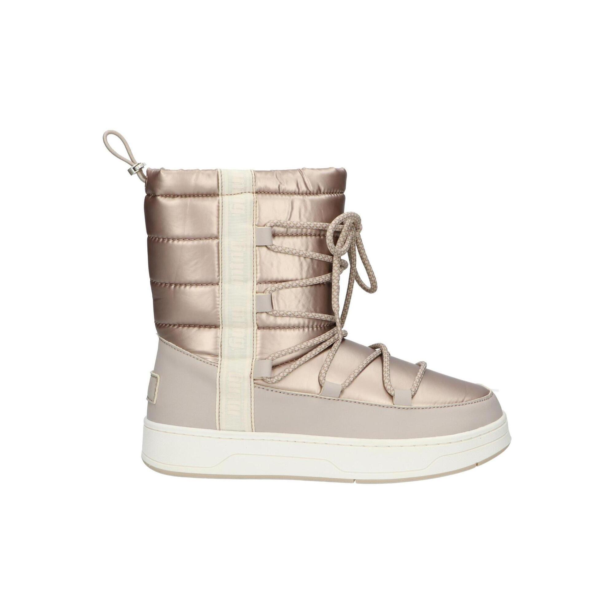 Mtng - Bottines Plates Femme Mtng Nepal Beige - Bottes De Chasse - Beige - Decathlon