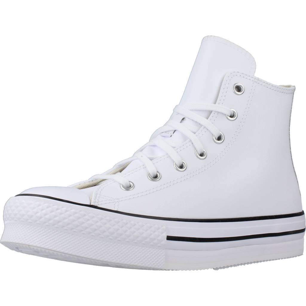 Converse - Baskets Converse Modèle Eva Lift Hi Couleur Blanc - Baskets - Blanc - 35,5 - Decathlon