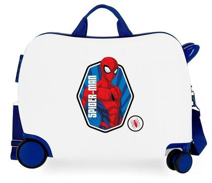 Valise enfant Marvel Spiderman Brave ABS avec une capacité de 34L Blanc