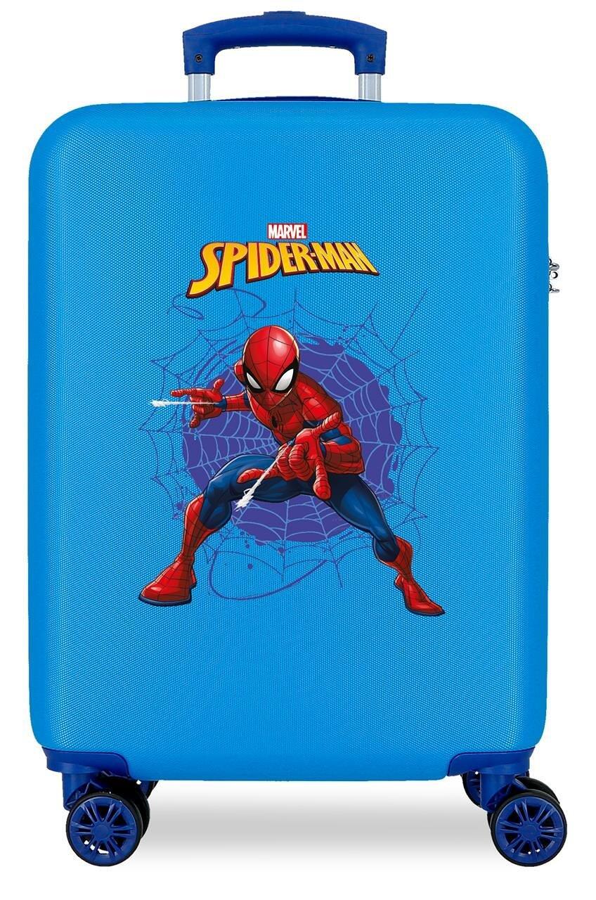 Valise cabine Marvel Spiderman action ABS avec une capacité de 41,8L Bleu 1/4