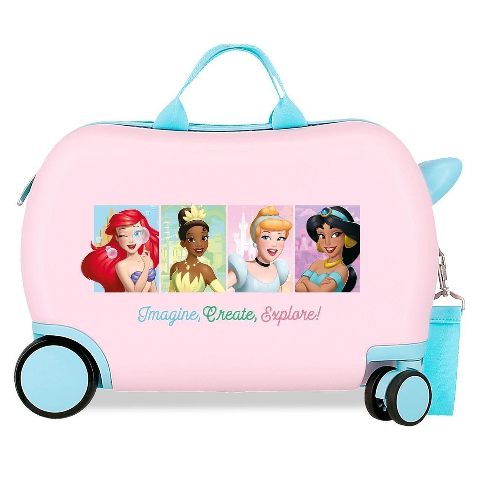 Disney - Valise Enfant Disney Princess Abs Avec Une Capacité De 28l Rose - Sac À Dos - Rose - No Size - Decathlon