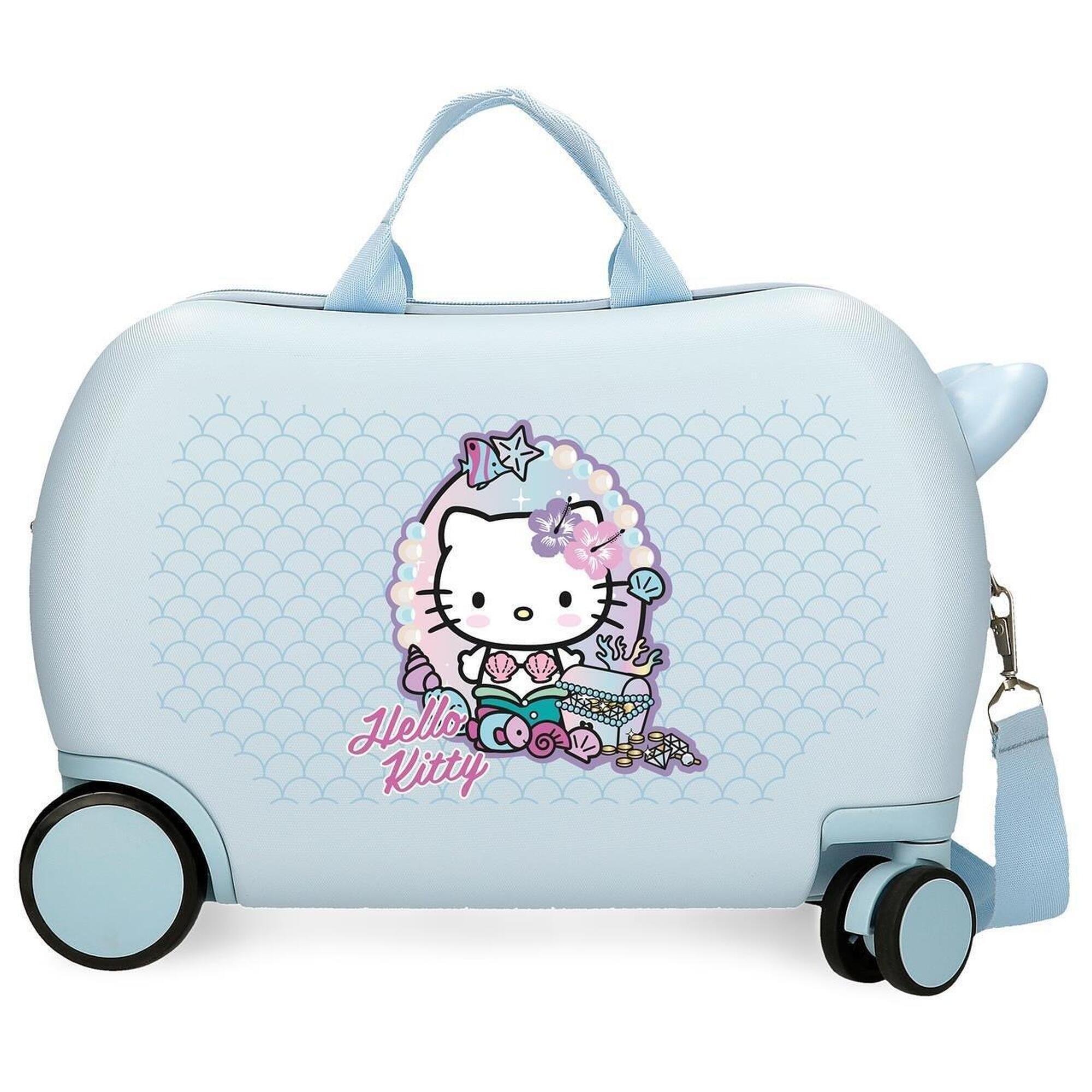 Hello Kitty - Valise Enfant Sanrio Hello Kitty Mermaid Kitty Abs Avec Une Capacité 28l - Sac À Dos - Bleu - No Size - Decathlon
