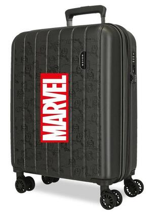 Valise cabine Marvel Marvel Logo ABS avec une capacité de 44L Anthracite