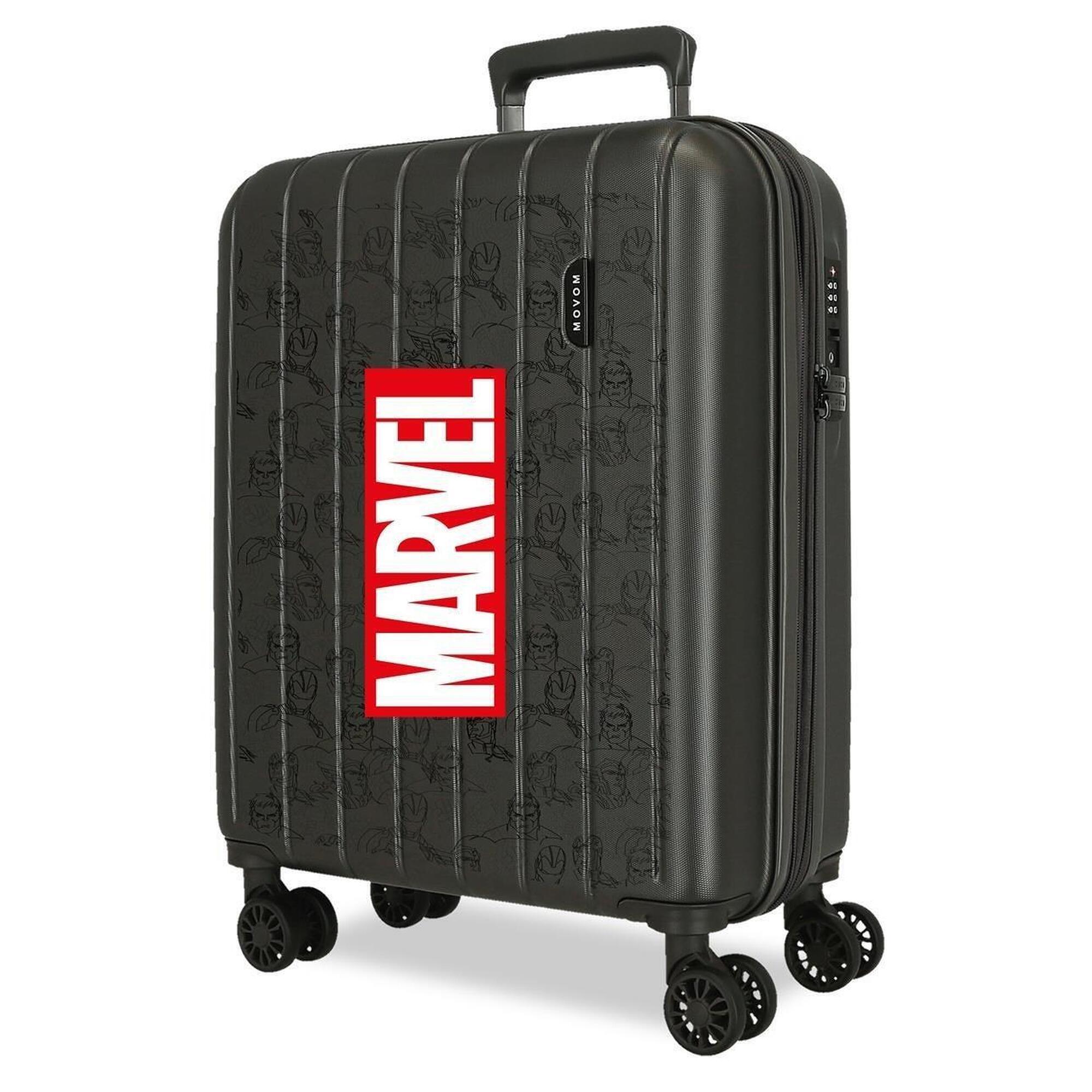 Marvel - Valise Cabine Marvel Marvel Logo Abs Avec Une Capacité De 44l Anthracite - Sac À Dos - Gris - No Size - Decathlon