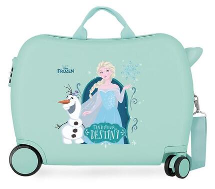 Valise enfant Disney Frozen Nature is magical ABS avec une capacité 34L