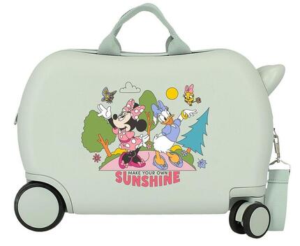 Valise enfant Disney Minnie Sunshine ABS avec une capacité de 28L Menthe