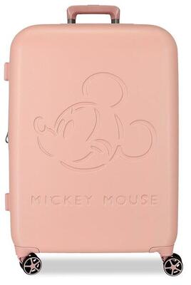 Valigia media Disney MickEy Good trip ABS con capacità 9261L Nuderose
