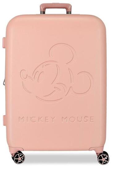 Valigia media Disney MickEy Good trip ABS con capacità 9261L Nuderose
