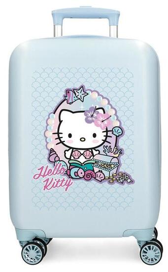 Valise cabine Sanrio Hello Kitty Mermaid kitty ABS avec une capacité 33L