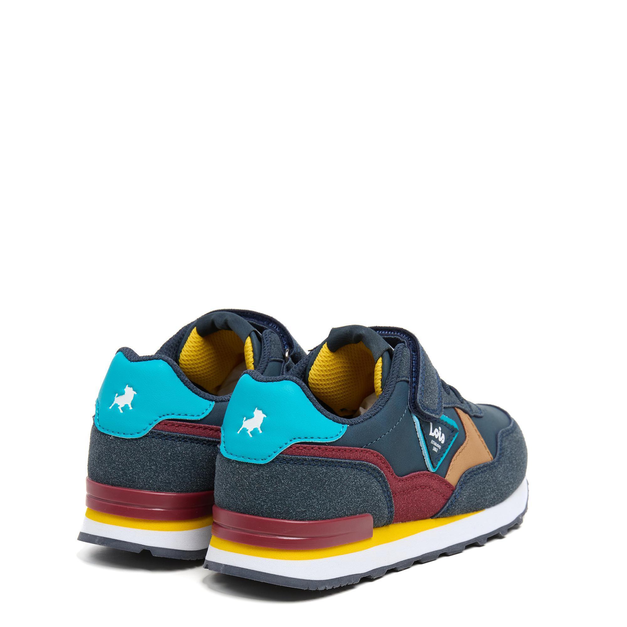 Zapatillas Lois Niño 59040 Azul Marino  Tira Adherente 3/5