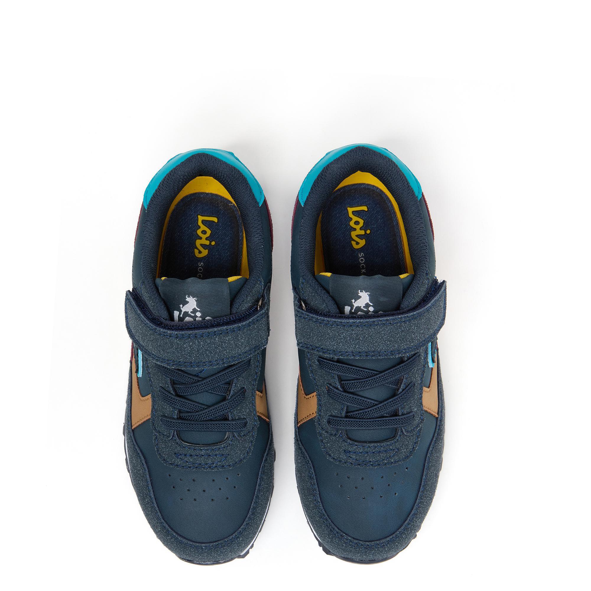 Zapatillas Lois Niño 59040 Azul Marino  Tira Adherente 4/5