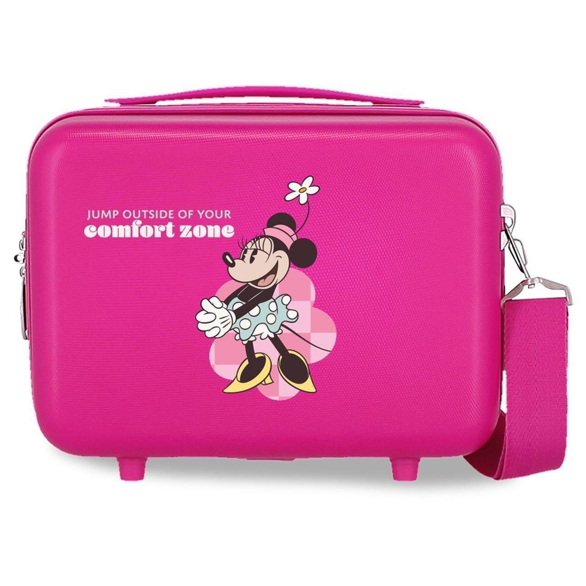 Disney - Trousse De Toilette Abs Disney Minnie Confort Zone Avec Une Capacité 9l Fushia - Sac À Dos - Rose - No Size - Decathlon