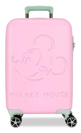 Valise cabine Disney Mickey Crazy trip ABS avec une capacité de 39,6L Bleu