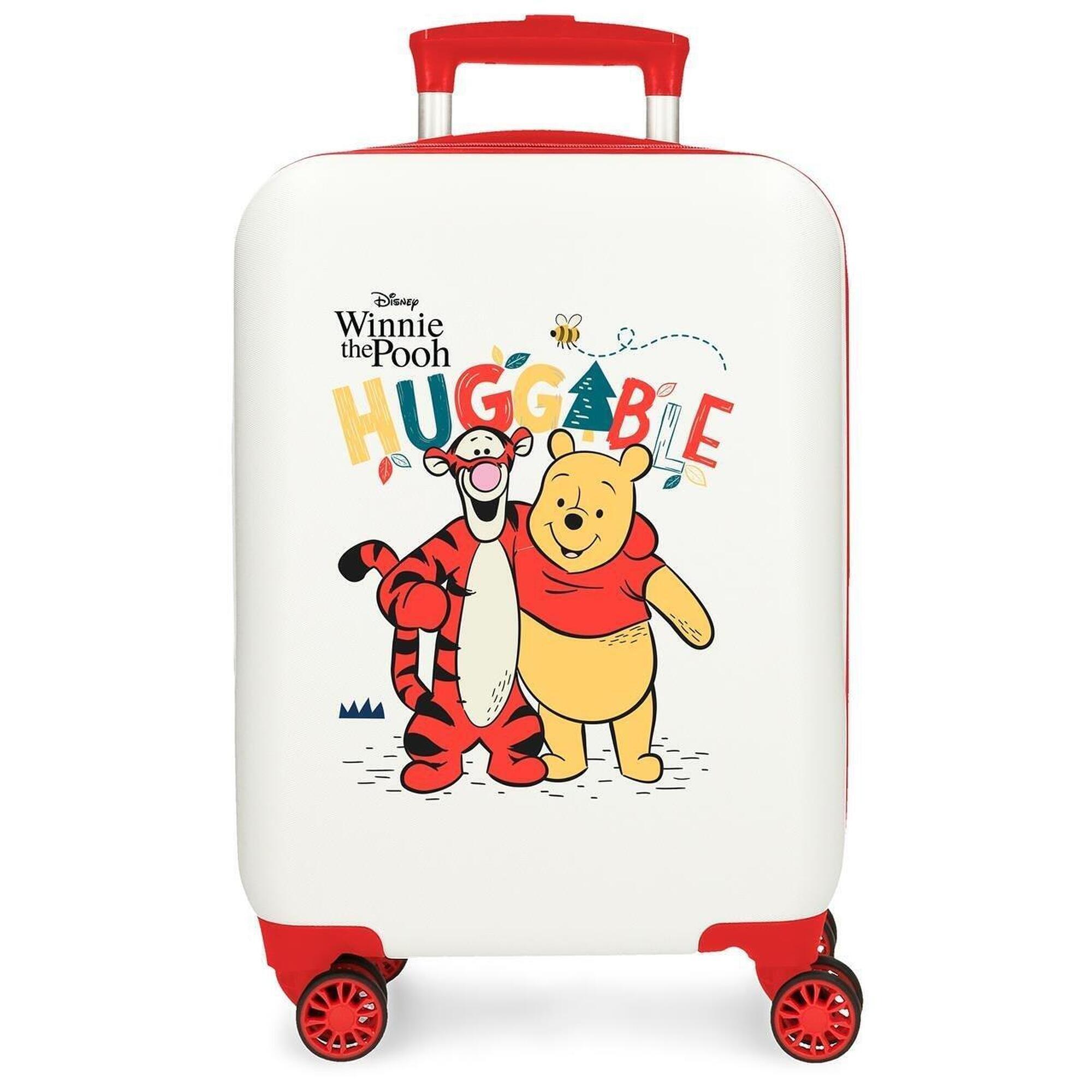 Disney - Valise Cabine Disney Winnie & Tiger Abs Avec Une Capacité De 33l Blanc - Sac À Dos - Blanc - No Size - Decathlon