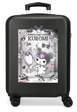 Valise cabine Sanrio Kuromi dream closer ABS avec une capacité de 41,8L Noir