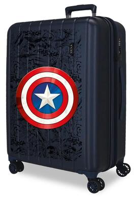 Valigia media Marvel Capitan America ABS con capacità 8424L Marinorose
