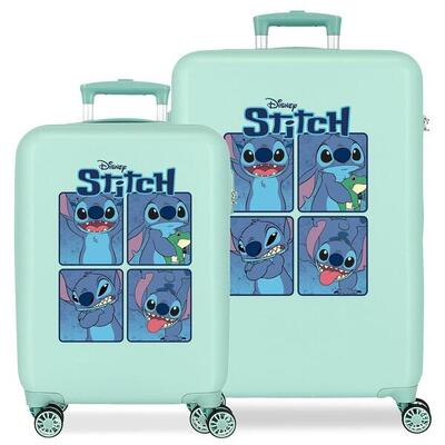 Valigia media Disney Stitch Adorable moods ABS con capacità 68L