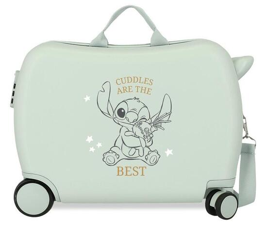 Valise enfant Disney Stitch Cuddles are the best ABS avec une capacité 34L