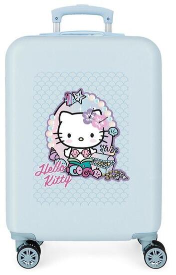 Valise cabine Sanrio Hello Kitty Mermaid kitty ABS avec une capacité 41,8L