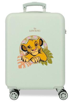 Valise cabine Disney El rey León ABS avec une capacité de 34L Menthe