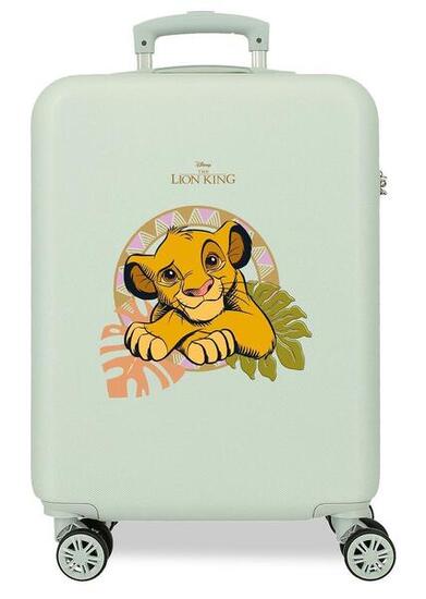 Valise cabine Disney El rey León ABS avec une capacité de 34L Menthe