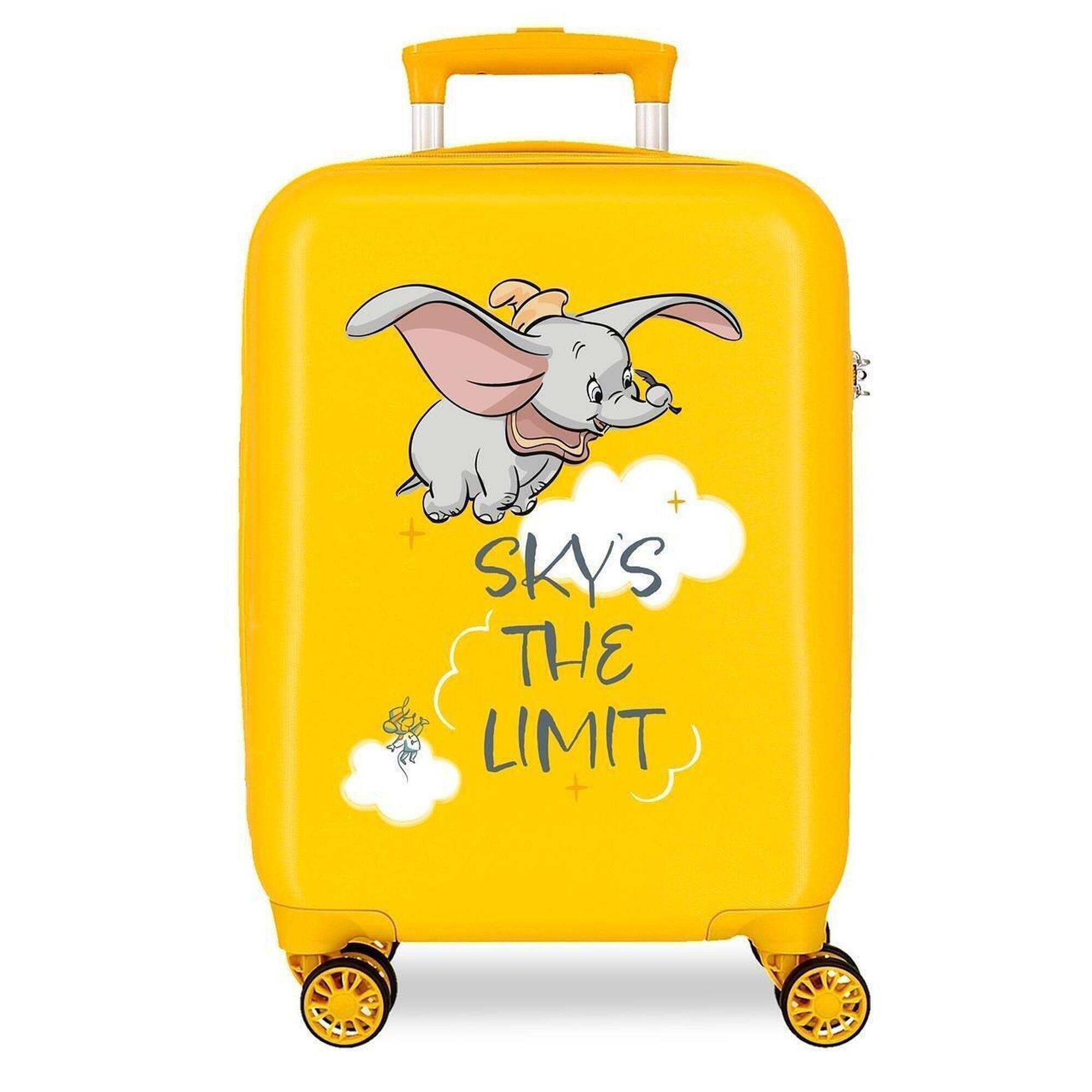 Disney - Valise Cabine Disney Before The Bloom Dumbo Abs Avec Une Capacité De 28,4l Ocre - Sac À Dos - Marron - No Size - Decathlon