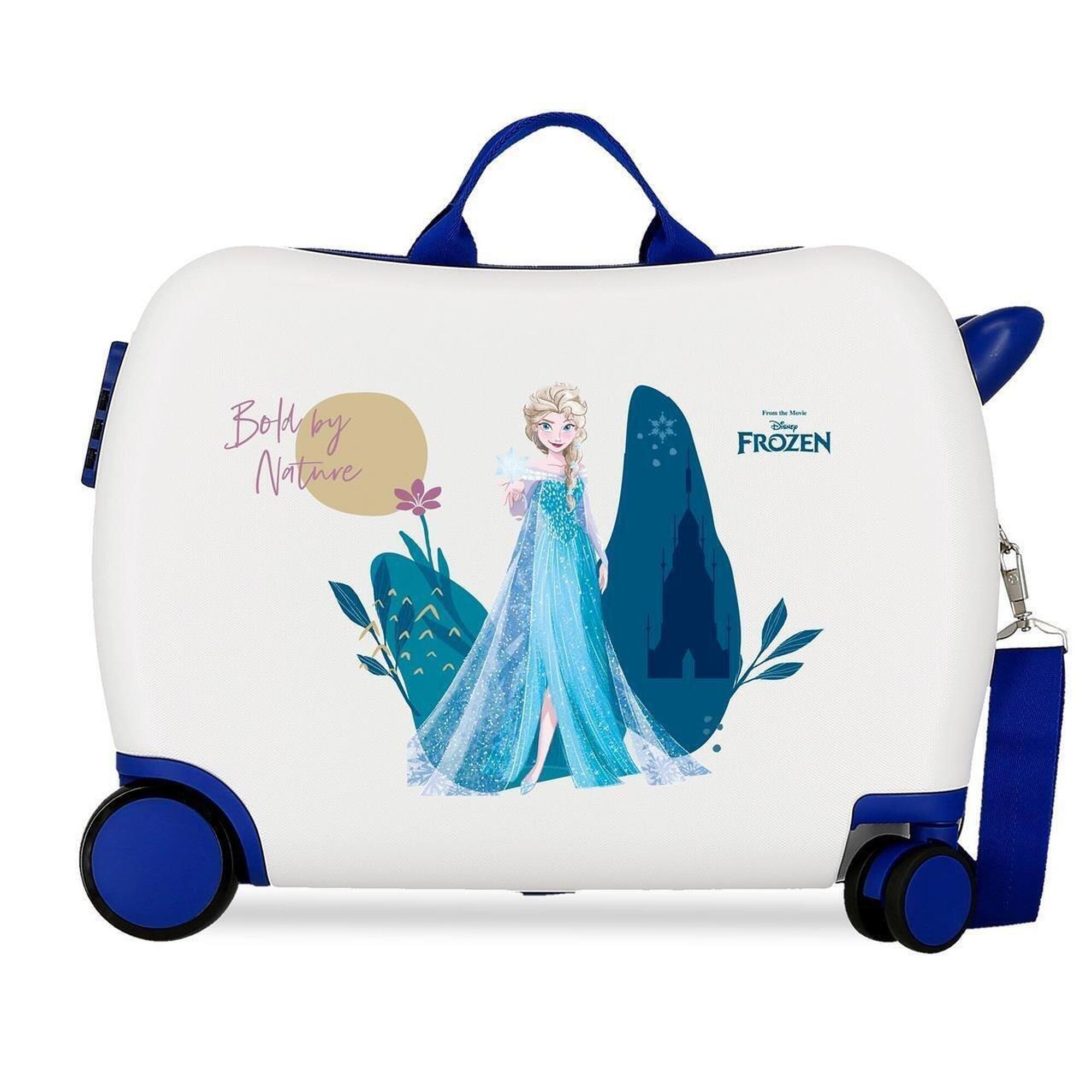 Disney - Valise Enfant Disney Frozen Nature Is Magical Abs Avec Une Capacité De 34l Blanc - Sac À Dos - Blanc - No Size - Decathlon