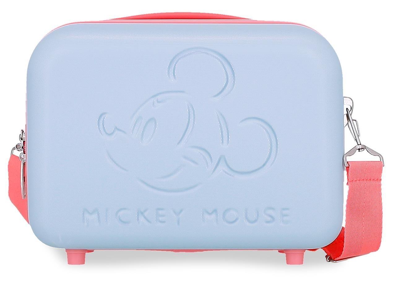 Nécessaire abs disney mickey crazy trip com capacidade de 9l azul