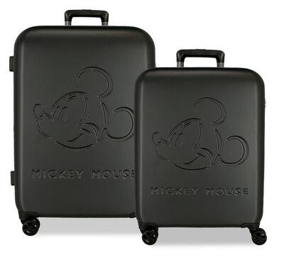 Valigia media Disney MickEy Good trip ABS con capacità 9261L Nuderose