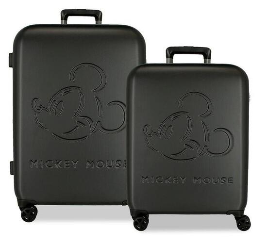 Valigia media Disney MickEy Good trip ABS con capacità 9261L Nuderose
