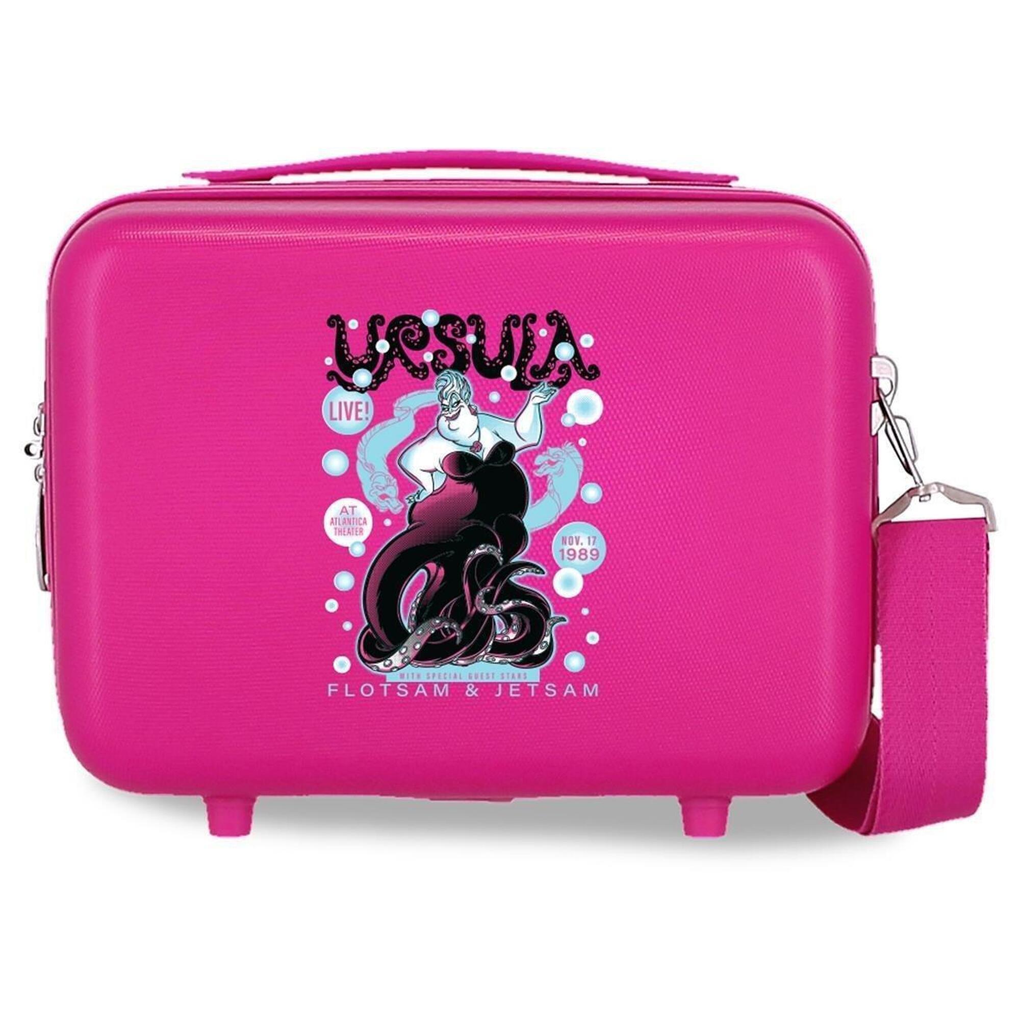 Disney - Trousse De Toilette Abs Disney Ursula Avec Une Capacité De 9l Fushia - Sac À Dos - Rose - No Size - Decathlon
