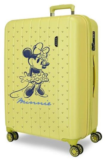 Valigia media Disney Minnie Line ABS con capacità di 8424L Giallo