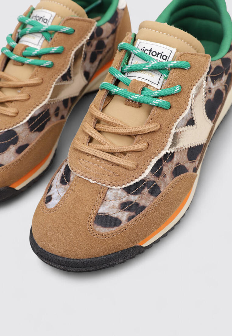 Zapatillas Deportivas Mujer Victoria SATURNO SERRAJE & NYLON ANIMAL PRINT Animal 3/6