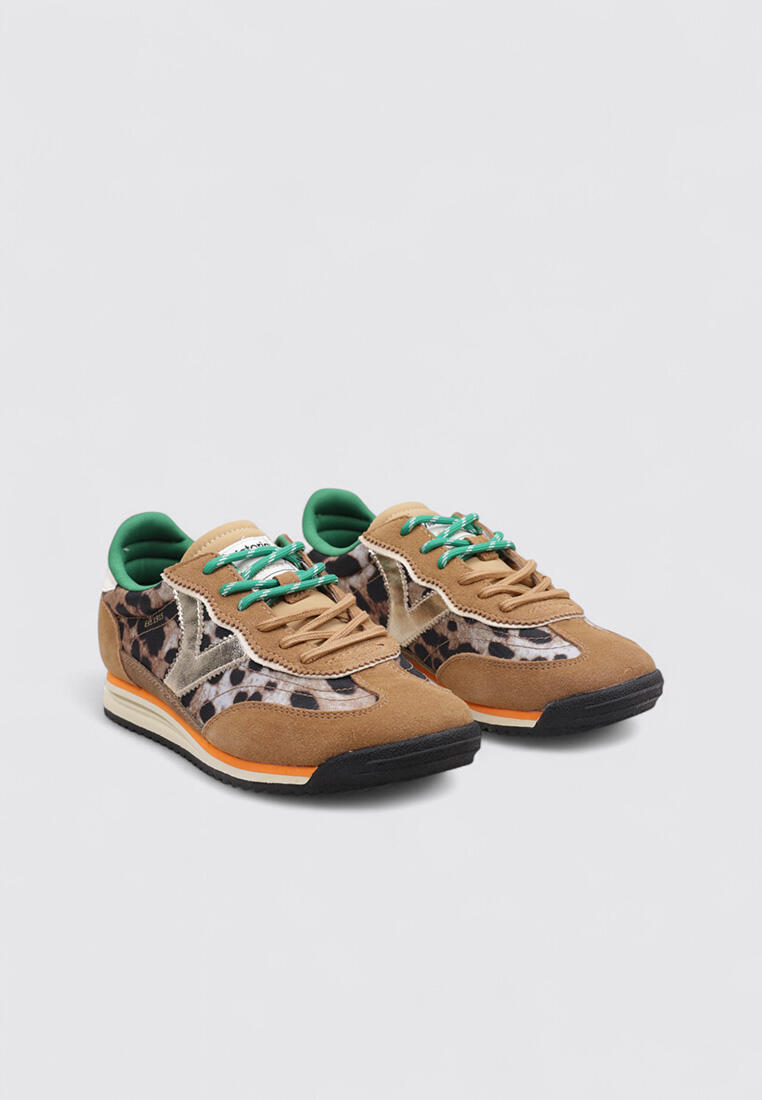 Zapatillas Deportivas Mujer Victoria SATURNO SERRAJE & NYLON ANIMAL PRINT Animal 2/6