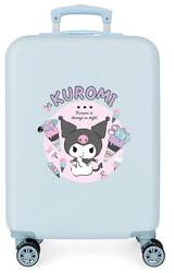 Valise cabine Sanrio Kuromi Always in style ABS avec une capacité 41,8L